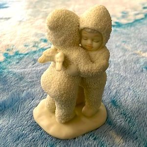 Snowbabies Kids Hugging Embrace Figurine Children Snow Angel Department 56